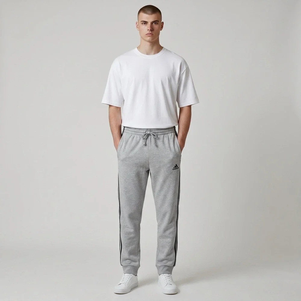 adidas Mens French Terry Sport Pants M (30x31